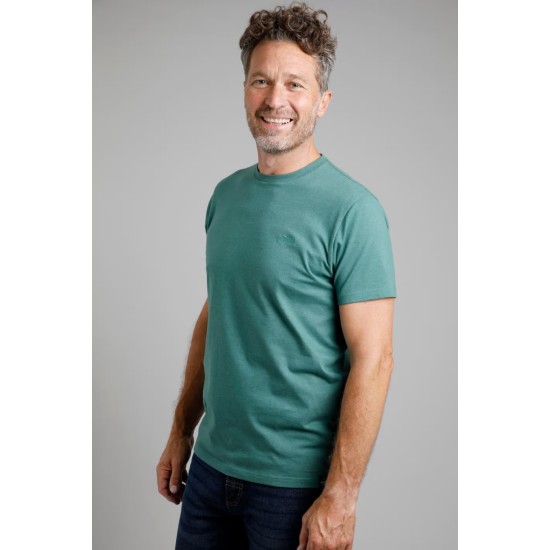 Fished Branded T-shirt Forest Green