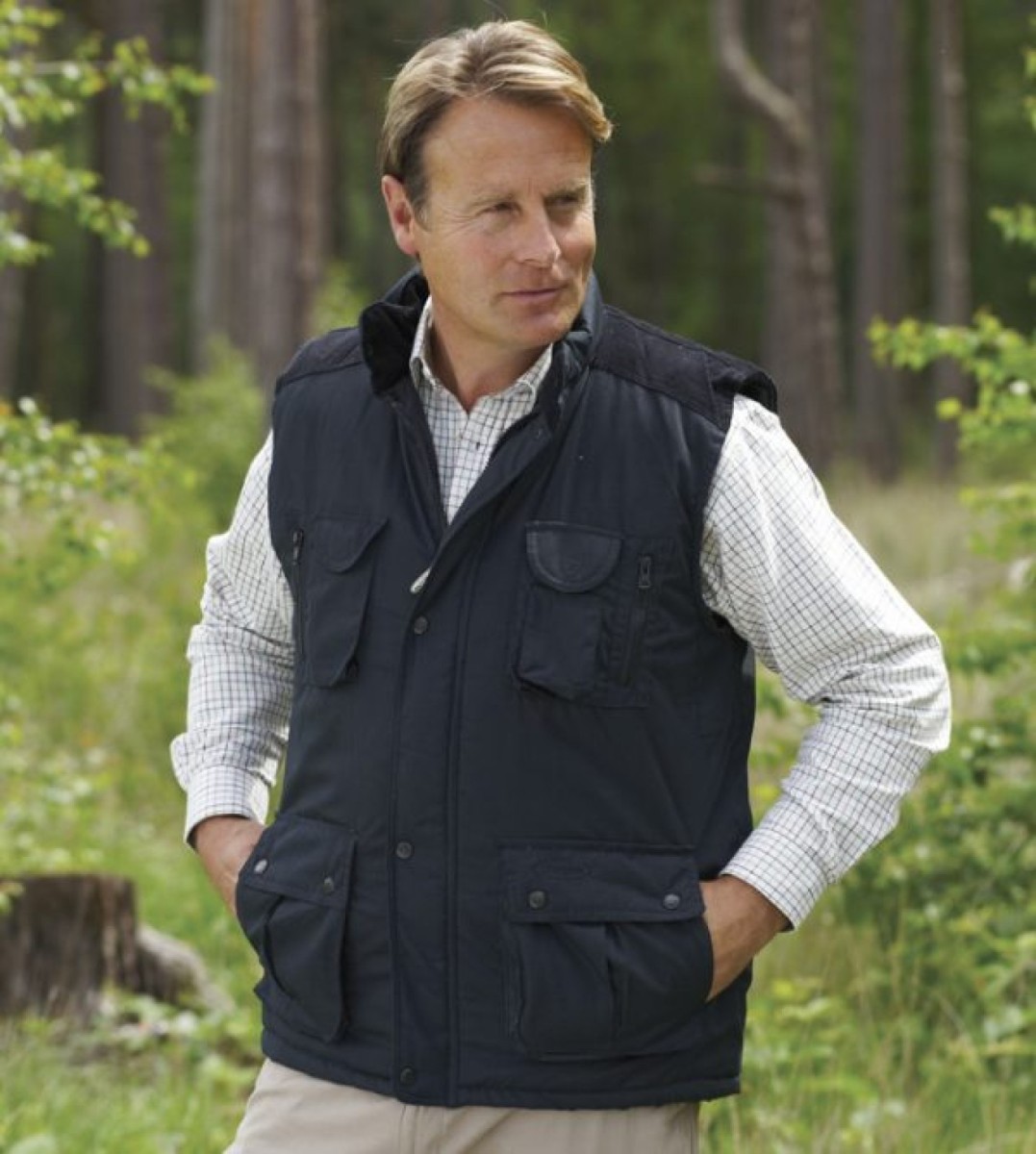 Champion Exmoor Gilet Navy - Simpsons of Cornwall