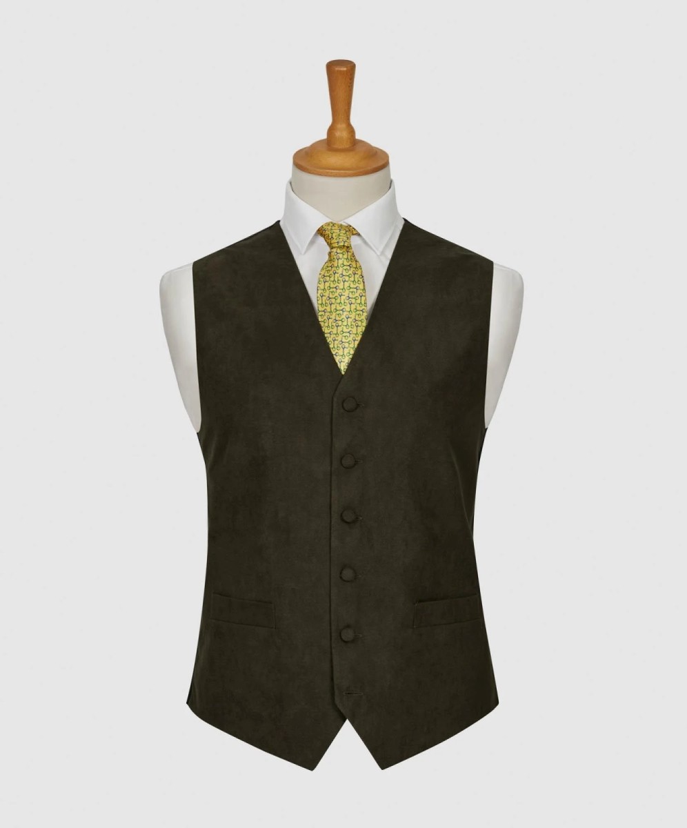Suede waistcoat deals