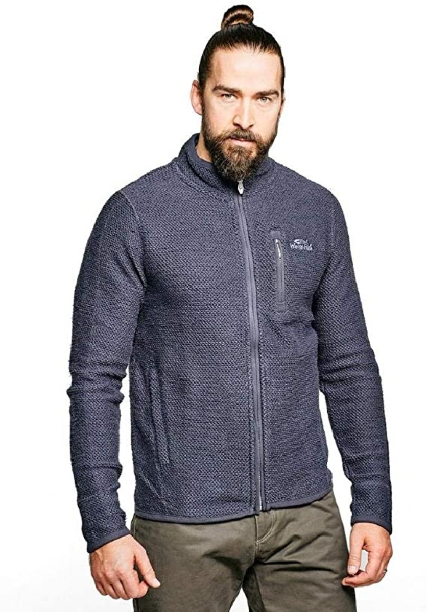 Transom Full Zip Mac Navy Simpsons of Cornwall