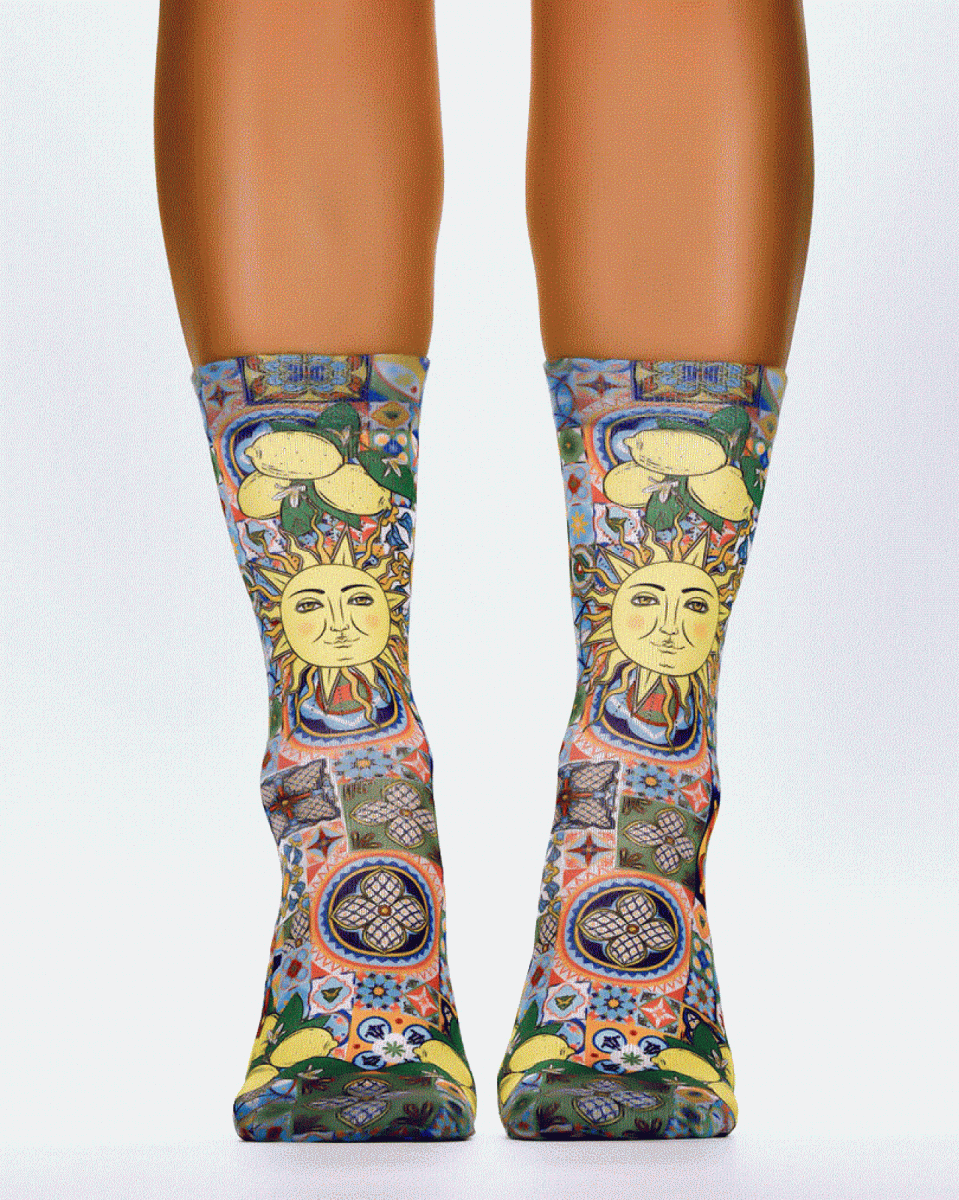 Wigglesteps Exclusive Fun Socks - 100% Cotton Novelty Socks