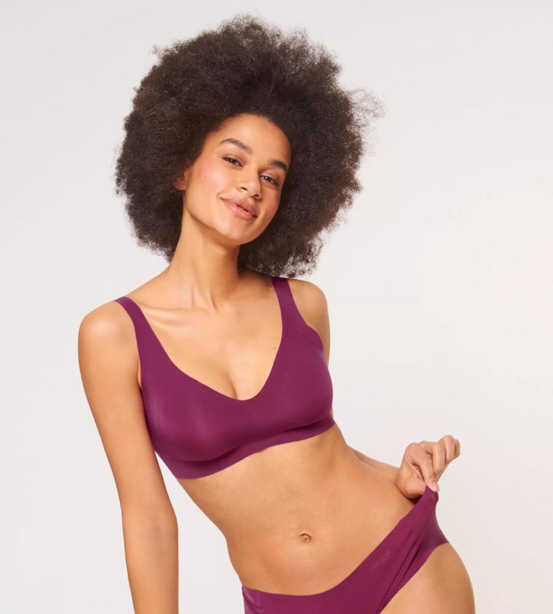 Zero Feel Bralette Plum - Simpsons of Cornwall