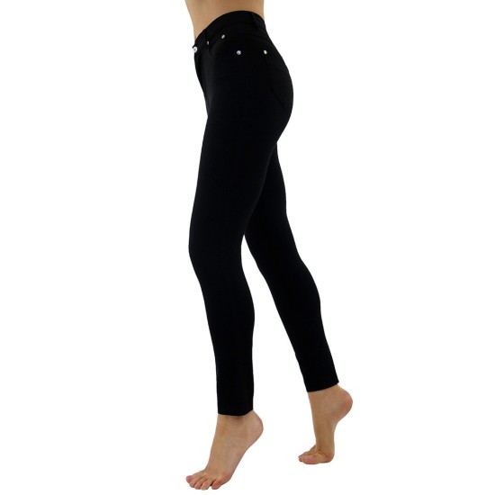 7/8th Jeans- Black