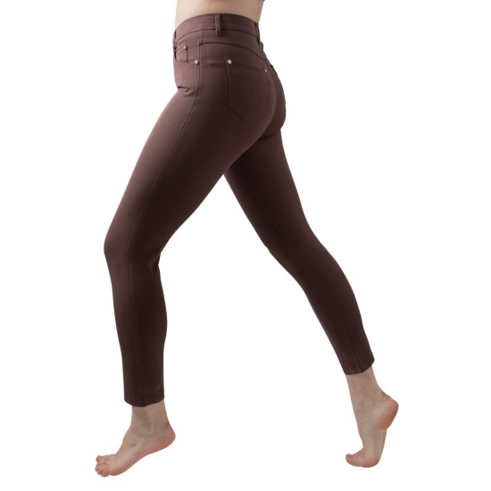 7/8th Jeans- Brown