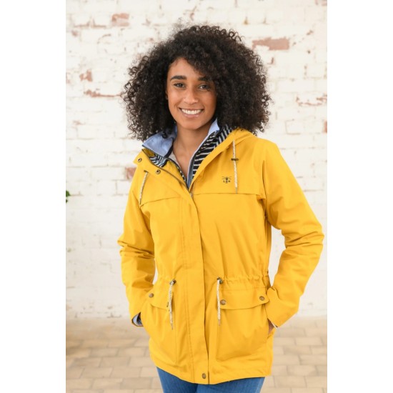 Ladies yellow waterproof jacket uk deals