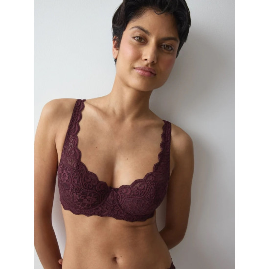 Amourette WHP Bra -Claret