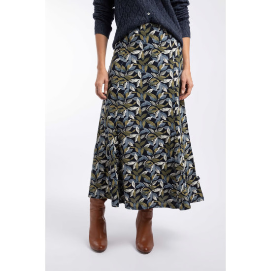 Ares Printed JerseyA line Maxi- Aqua Blue