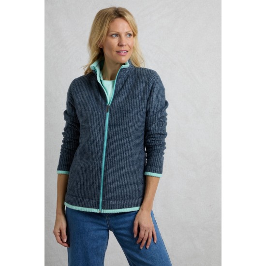 Ariana Eco Full Zip Fleece -Rich Navy
