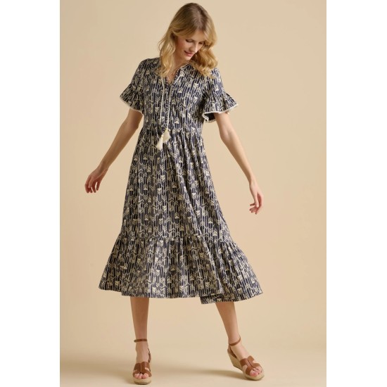 Arrows Midi Dress