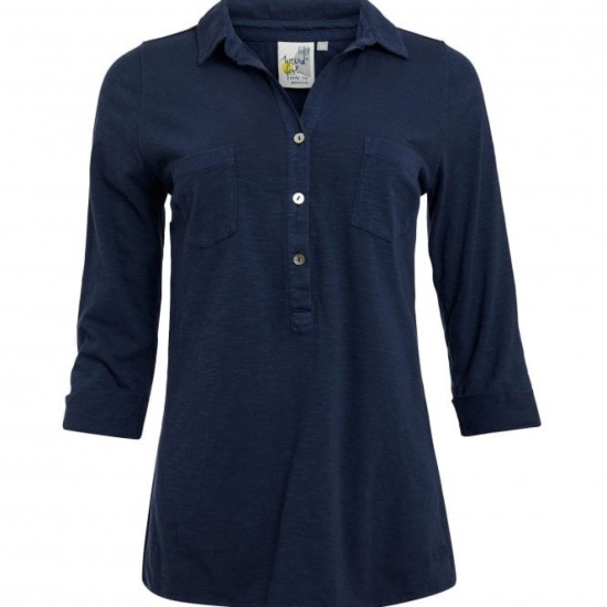 Balsa Jersey Shirt -Navy