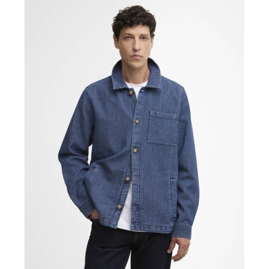 Barbour Aickmen Overshirt-Indigo