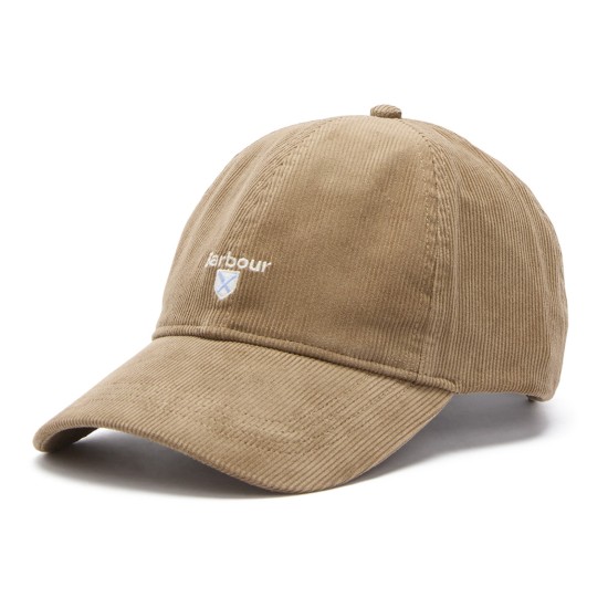 Barbour Bayfield Cord Cap- Beige