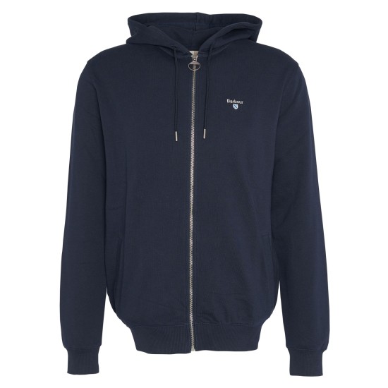 Barbour Beckhill Zip Hoodie- Navy