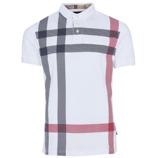 Barbour Blaine Polo White