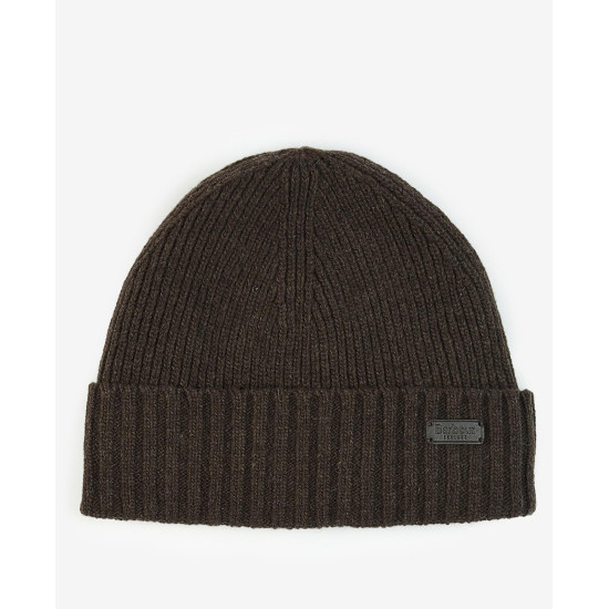 Barbour Carlton Beanie Mid Brown