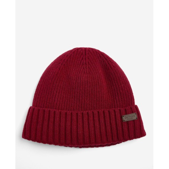Barbour Carlton Beanie Cranberry
