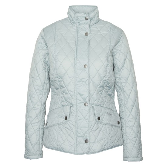 Barbour Flyweight Cavalry Quilt - Stone Blue