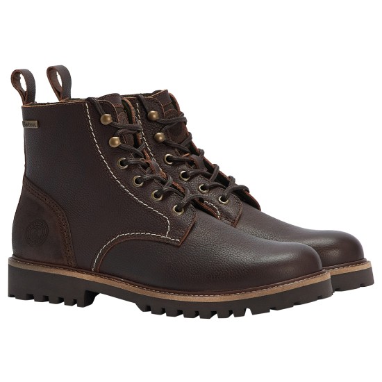 Barbour Foggy Derby Boot - Brown