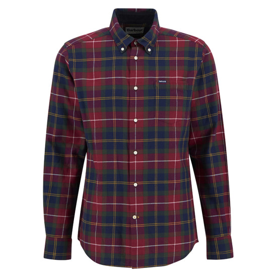 Barbour Fortrose T/f Shirt- Winterberry