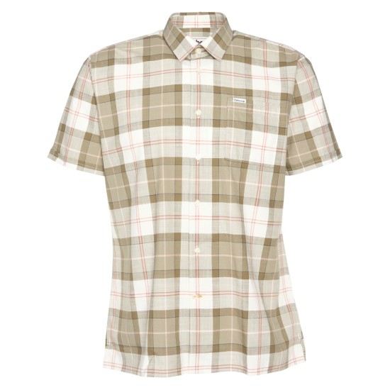Barbour Gordon S/s Shirt- Glenmore Olive