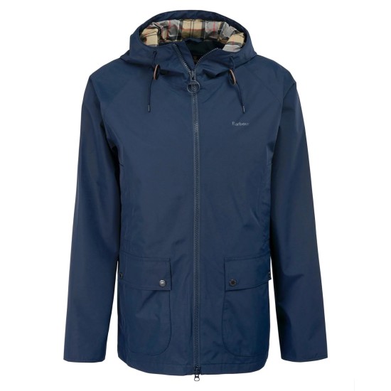 Barbour Hooded Domus Jacket- Navy
