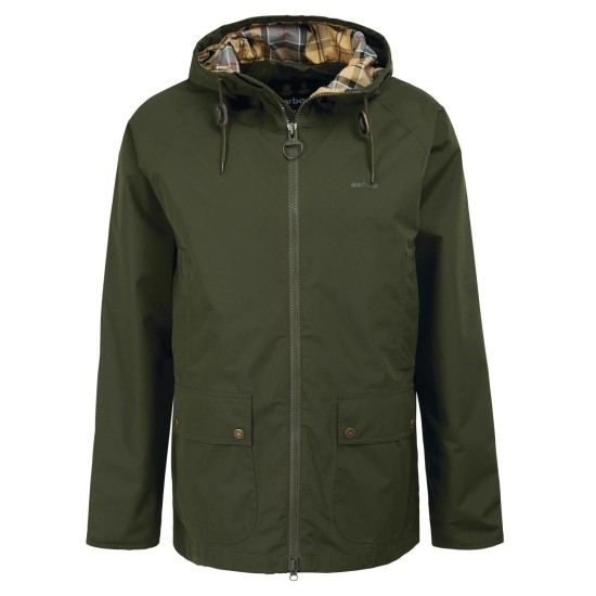 Barbour Hooded Domus Jacket- Sage