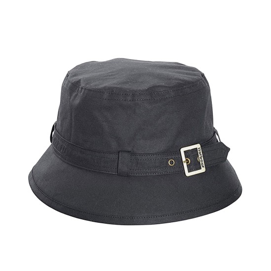 Barbour Kelso Wax Hat Black