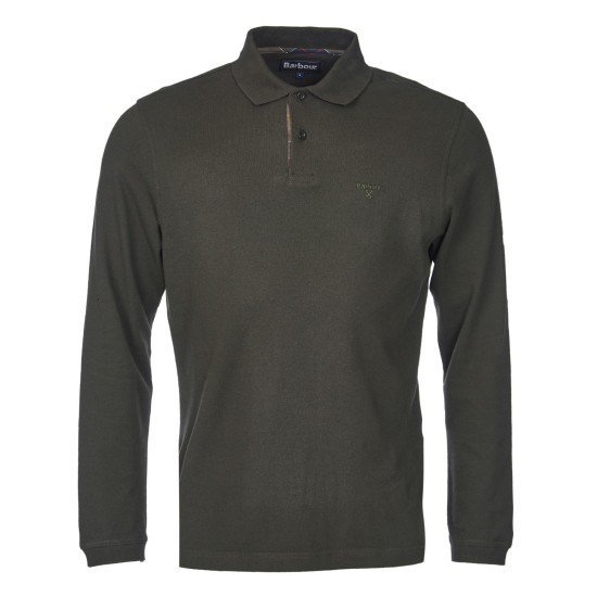 Barbour L/s Sports Polo Fern