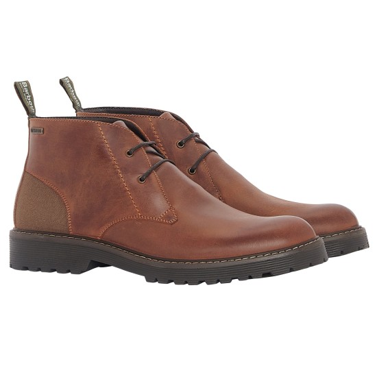 Barbour W/P Maxwell Chukka Boot- Teak