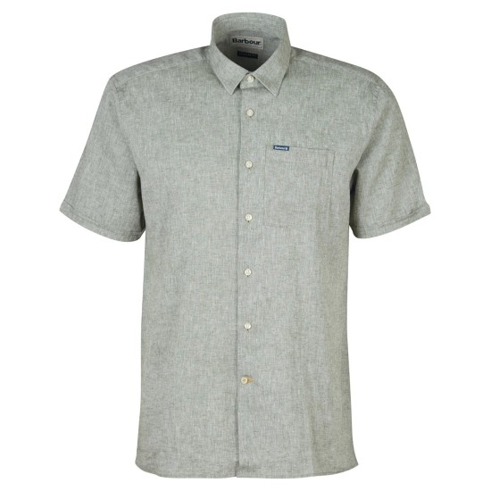 Barbour Nelson S/S Bleached Olive