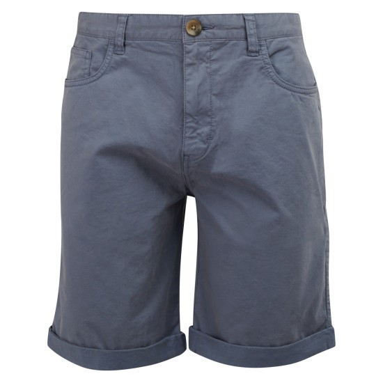 Barbour Overdyed Twill Short- Washed Blue