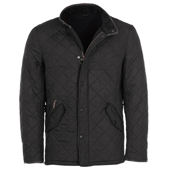 Barbour Powell Quilt Black