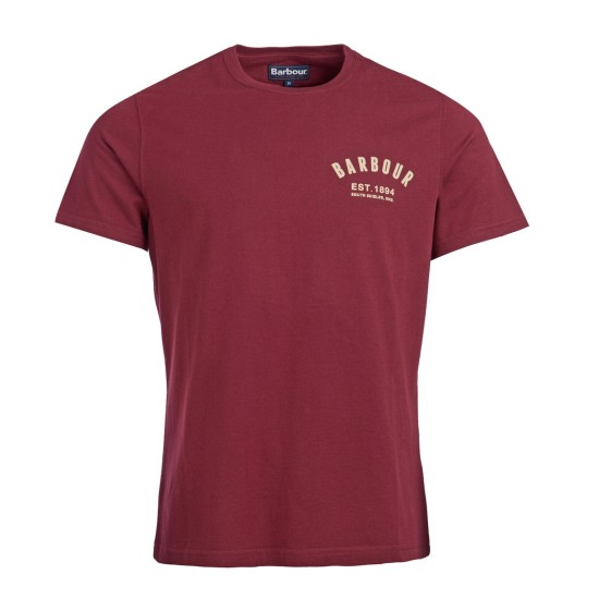 Barbour Preppy Tee- Ruby