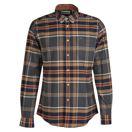 Barbour Ronan T/f Shirt- Grey Marl