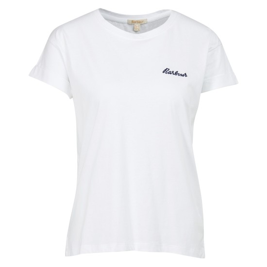 Barbour Kenmore S/s T-Shirt- White