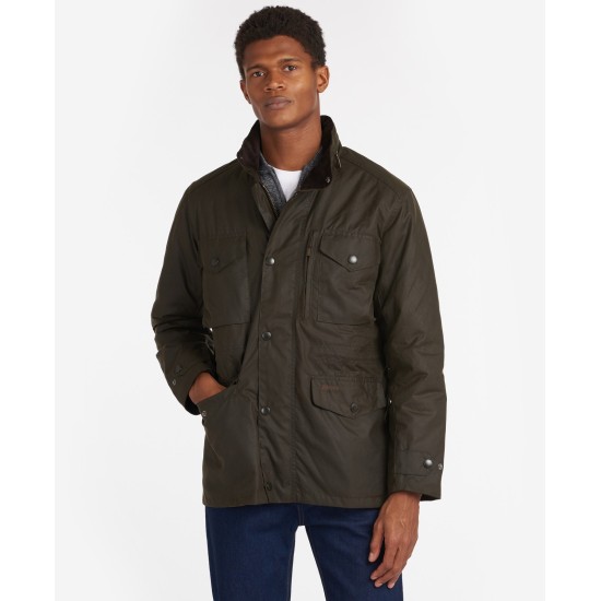 Barbour Sapper Wax- Olive