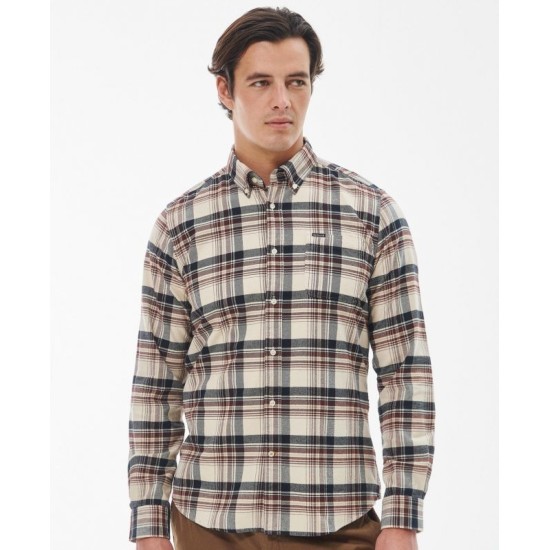 Barbour Shieldton T/f Shirt- Ecru