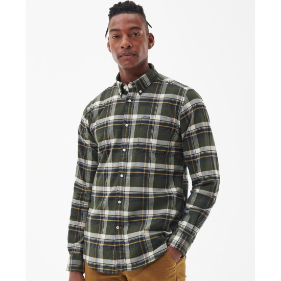 Barbour Shieldton T/f Shirt- Olive