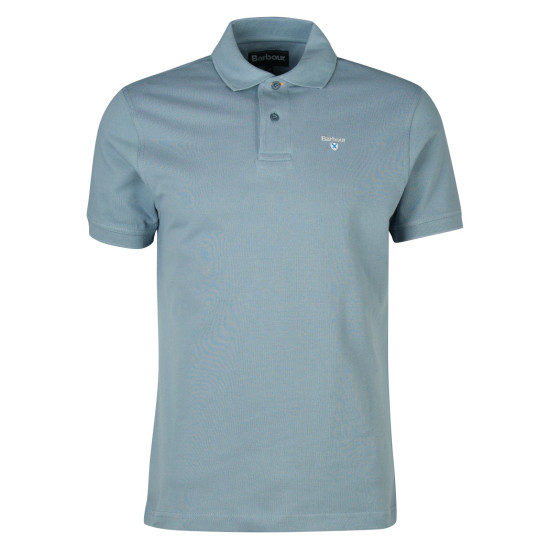 Barbour Sports Polo - Washed Blue