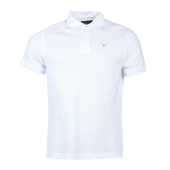 Barbour Sports Polo - White