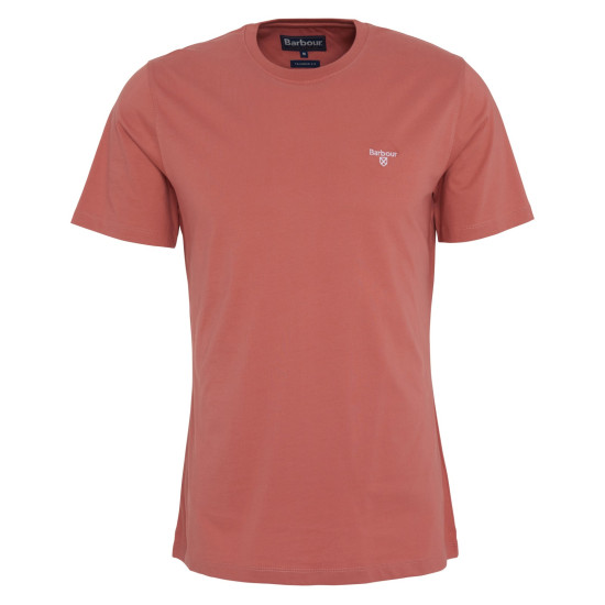 Barbour Sports Tee- Pink Clay
