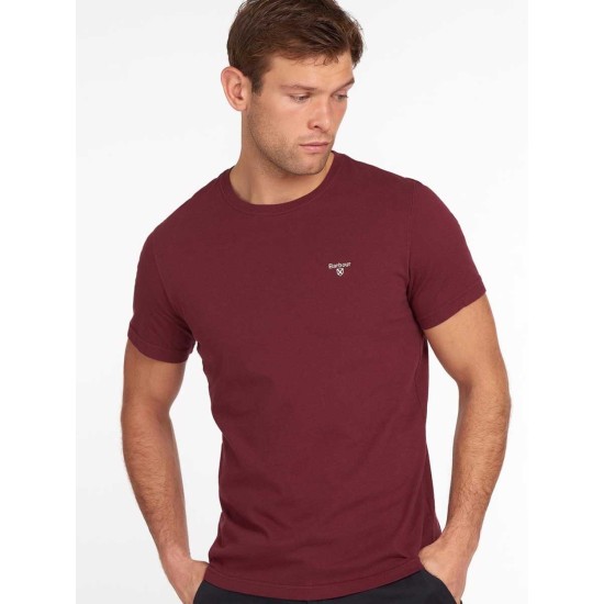 Barbour Sports Tee Ruby