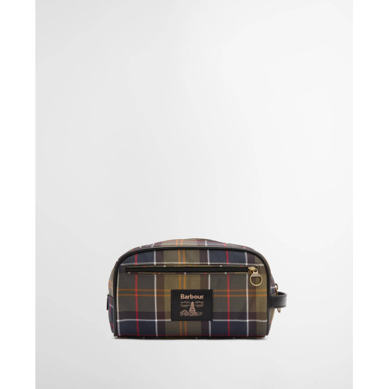 Barbour Tartan Washbag- Classsic