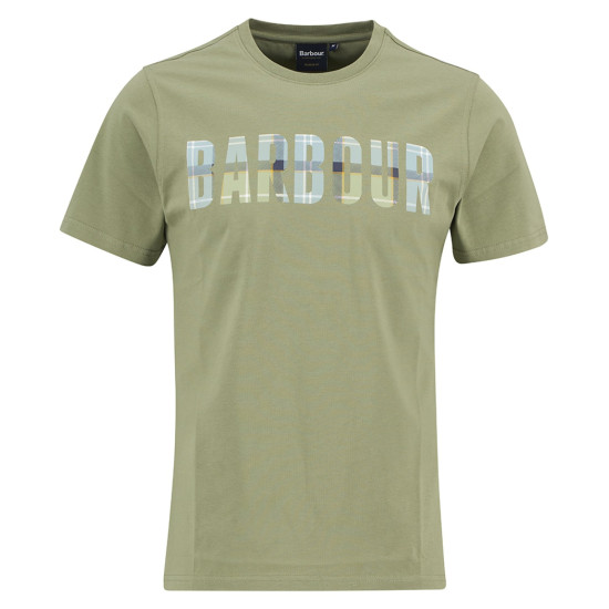 Barbour Thurford Tee- Laurel Green