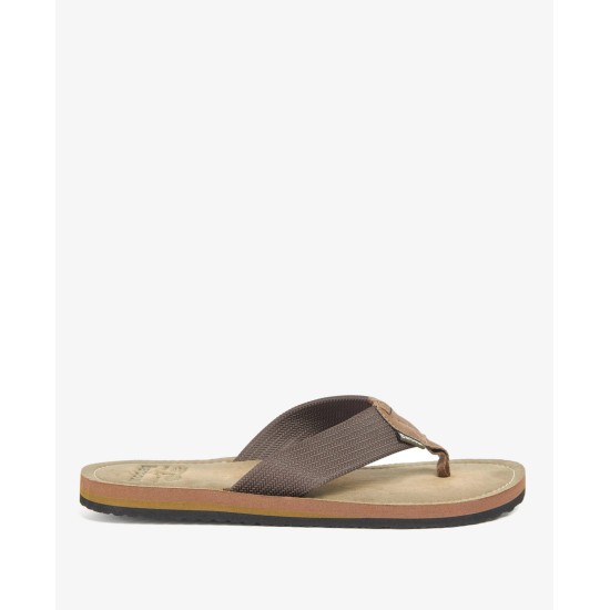 Barbour Toeman Sandal- Dusty Olive