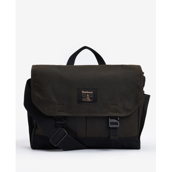Barbour Field Wax Messenger Bag