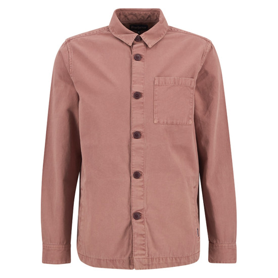 Barbour Washed Overshirt- Earth Pink