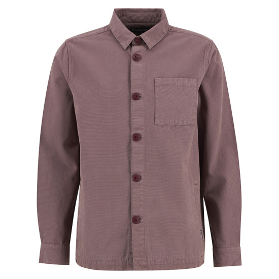 Barbour Washed Overshirt- Peppercorn