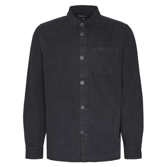 Barbour Washed Overshirt Navy