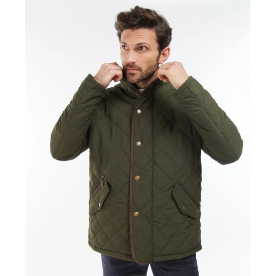 Barbour Shoveler Quilt Olive